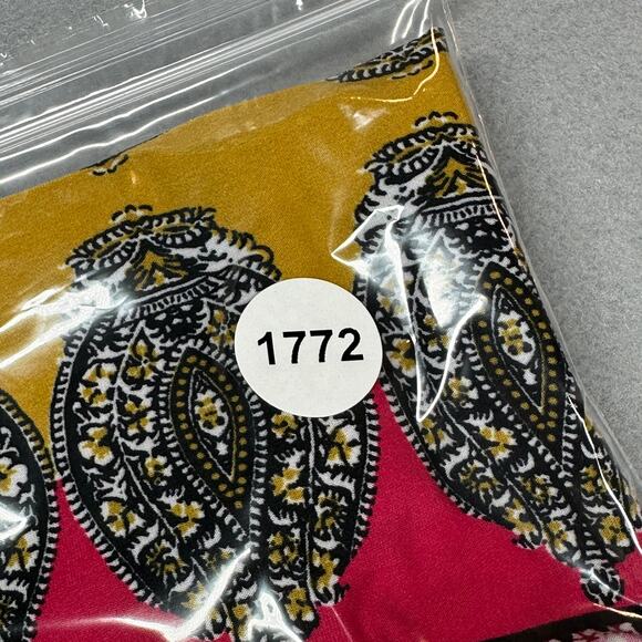 Melissa Paige Boho Palazzo Pants 1X Floral Paisley Stretchy - Picture 8 of 8